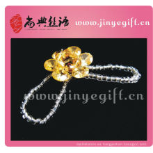 Shangdian hecho a mano bolas de diamantes de imitación hechos a mano al por mayor anillo de cristal